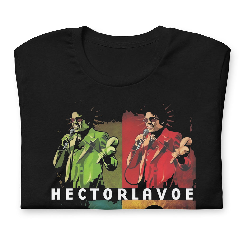Playera de Hector Lavoe, Descubre calidad excepcional y estampados duraderos. Encuentra estilo y orgullo en cada prenda. Compre en LOSMIOS!