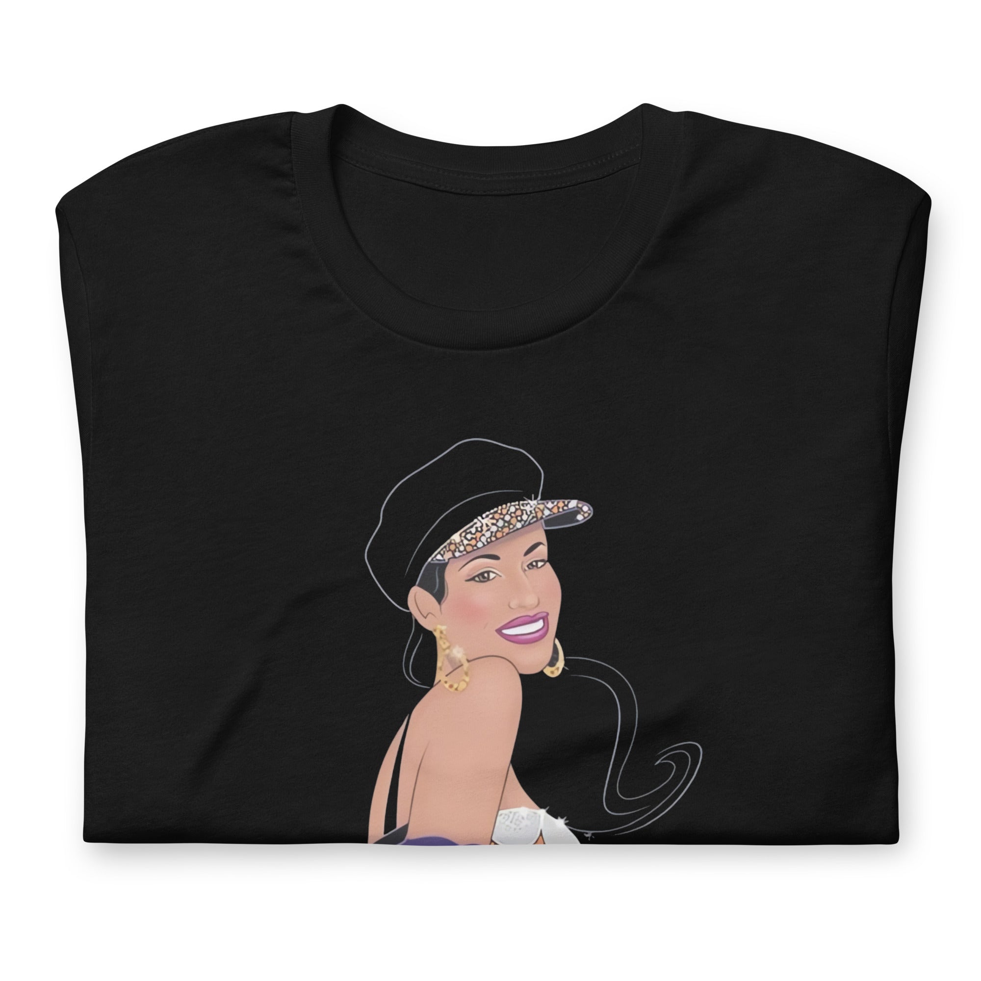 Playera de Selena Quintanilla, Descubre calidad excepcional y estampados duraderos. Encuentra estilo y orgullo en cada prenda. Compre en LOSMIOS!