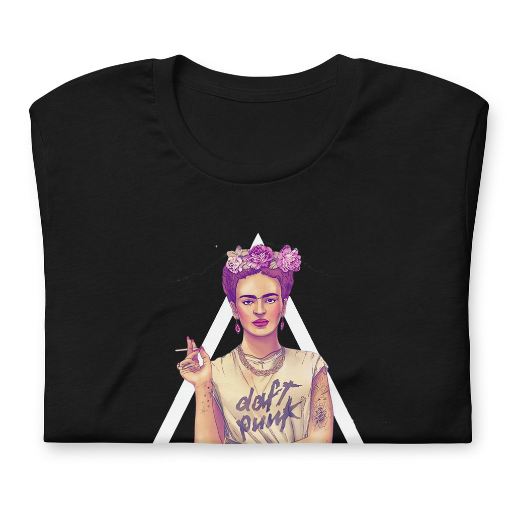 Playera Frida del Rey, Descubre calidad excepcional y estampados duraderos. Encuentra estilo y orgullo en cada prenda.