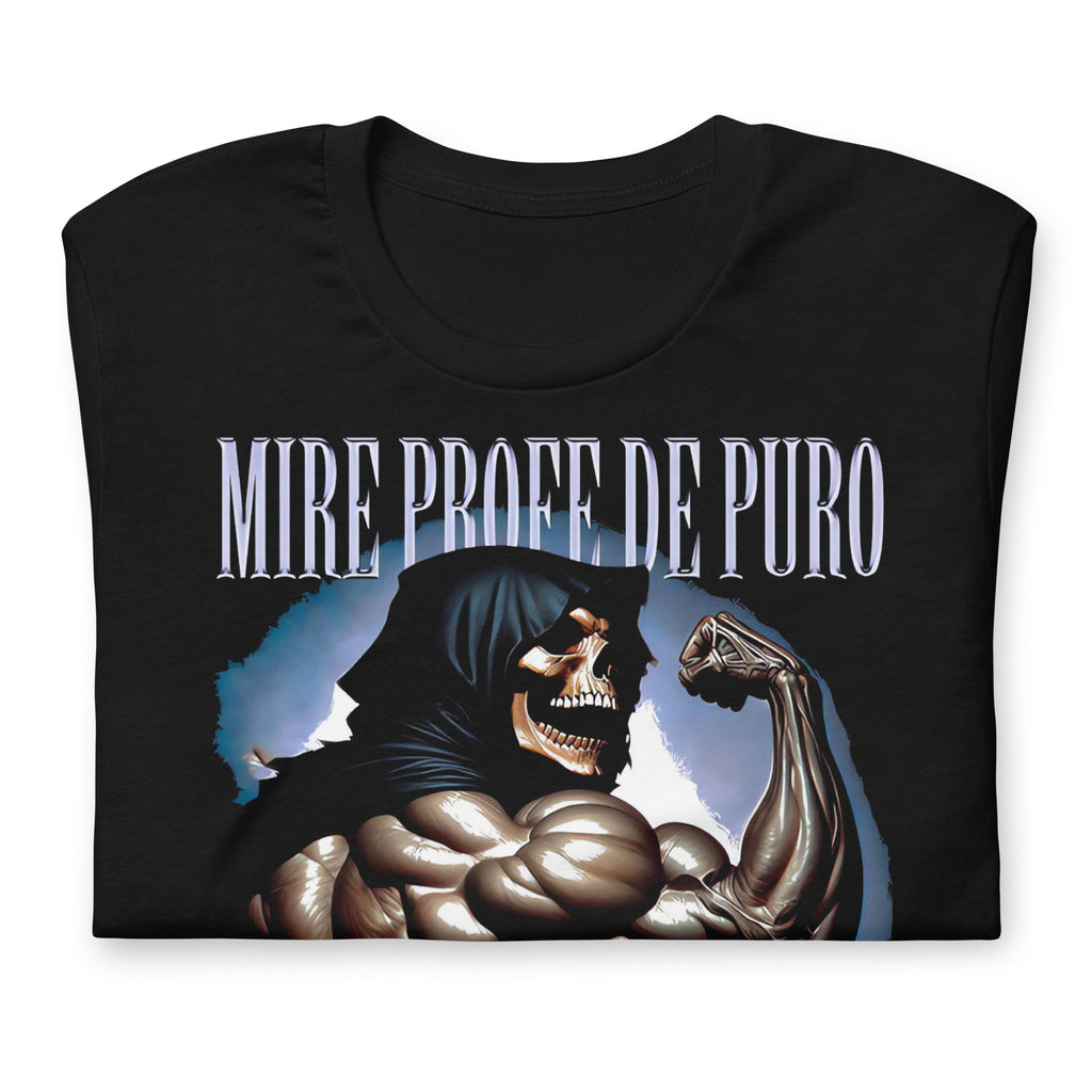 Playera Mire Profe de puro faltar LOSMIOS — Diseño exclusivo algodón premium