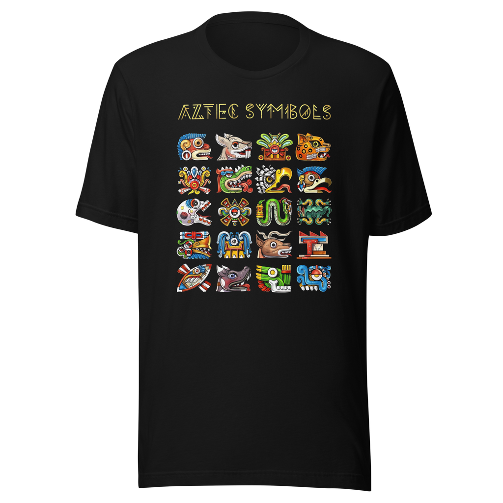Aztec Symbols — Playeras — LOSMIOS