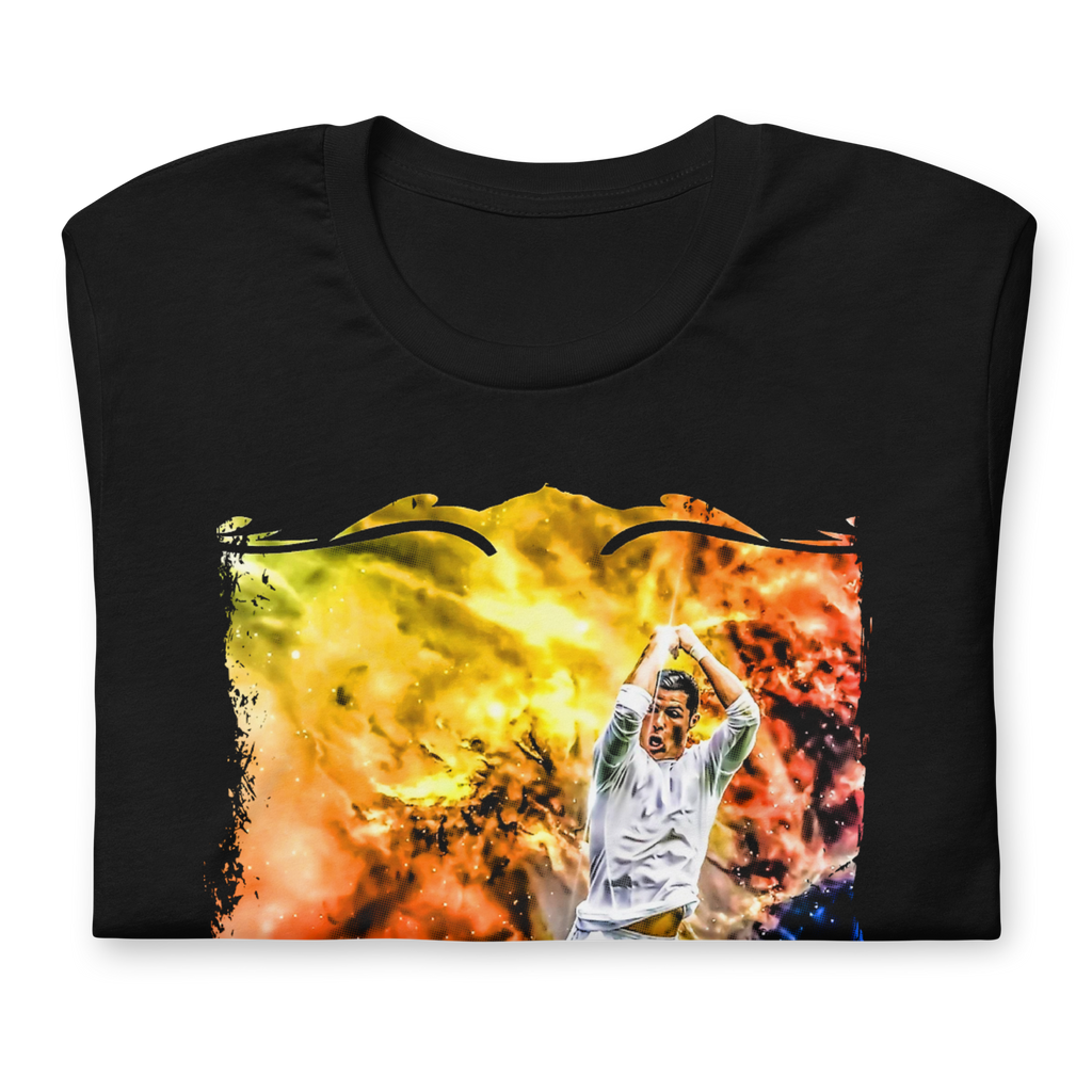Playera Ronaldo Mode On: Dominando el Campo LOSMIOS — Diseño exclusivo algodón premium