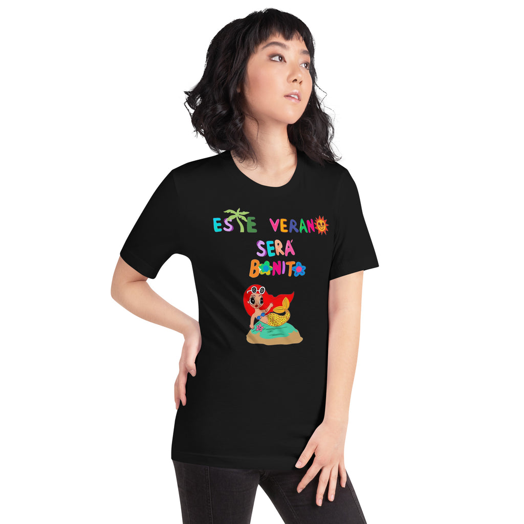 Playera de Este Verano será bonito, Descubre calidad excepcional y estampados duraderos. Encuentra estilo y orgullo en cada prenda. Compre en LOSMIOS!