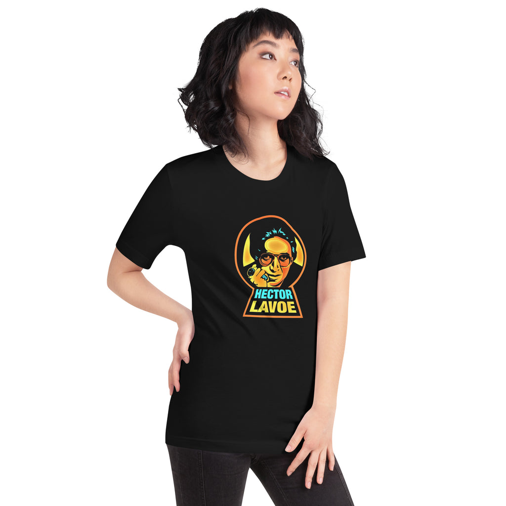 Playera de Hector Lavoe Acordes, Descubre calidad excepcional y estampados duraderos. Encuentra estilo y orgullo en cada prenda. Compre en LOSMIOS!