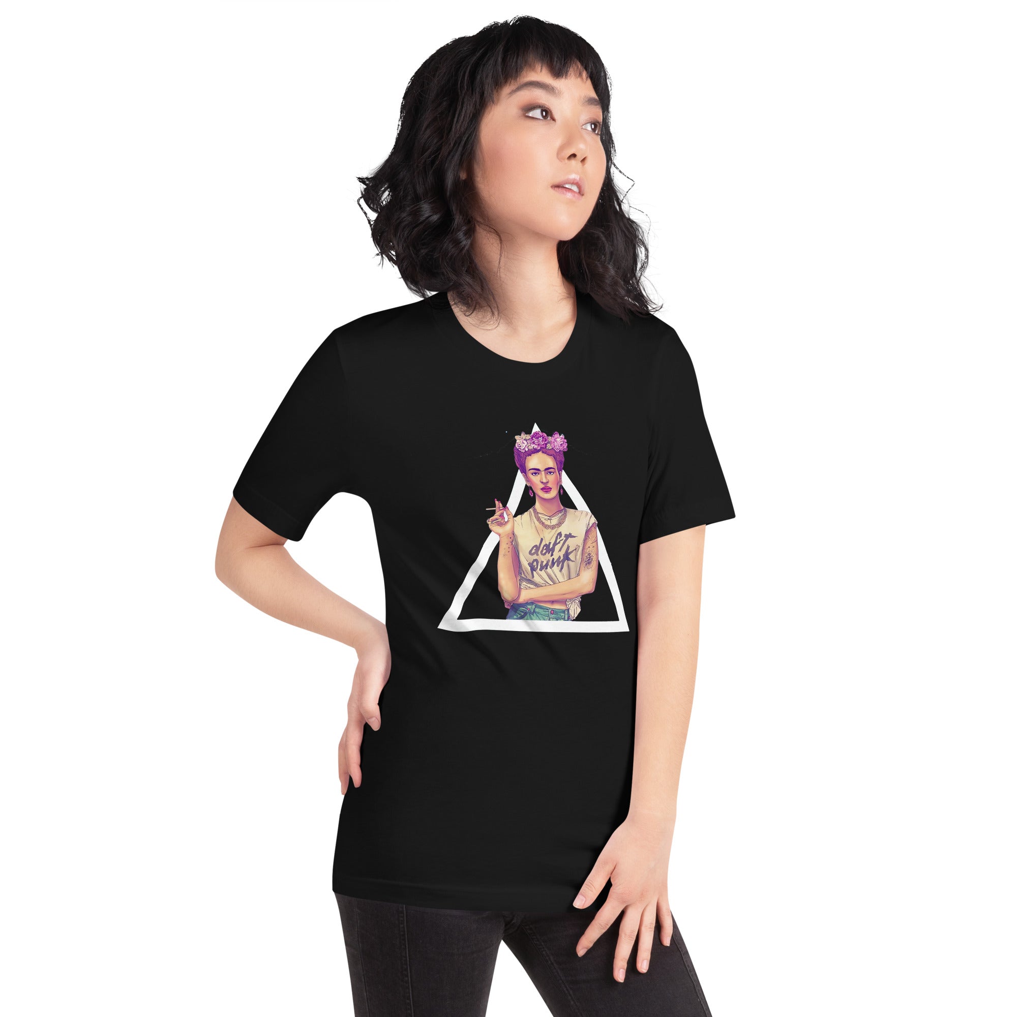 Playera Frida del Rey, Descubre calidad excepcional y estampados duraderos. Encuentra estilo y orgullo en cada prenda.