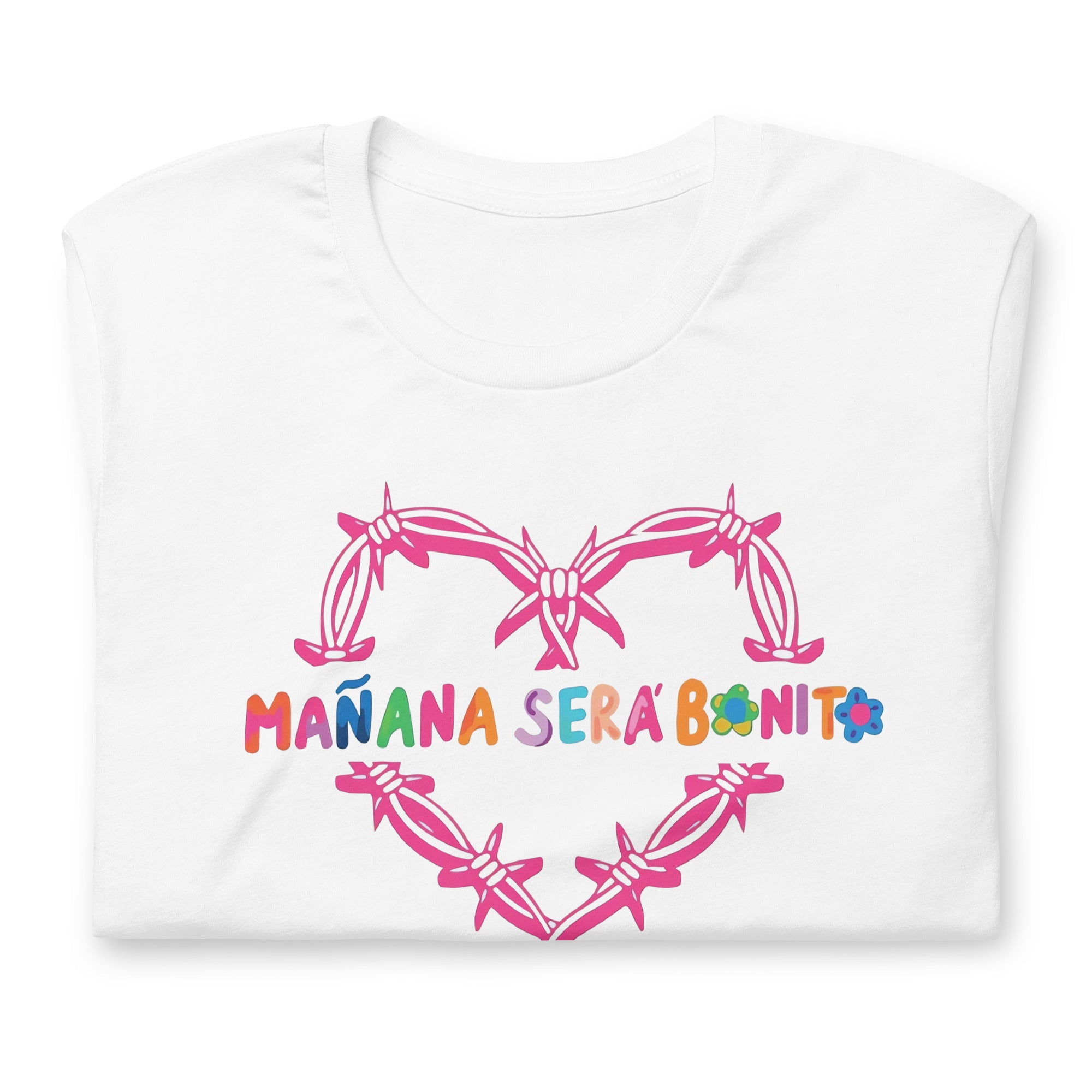 Camiseta Corazón será Bonito Descubre calidad excepcional y estampados duraderos. Encuentra estilo y orgullo en cada prenda.