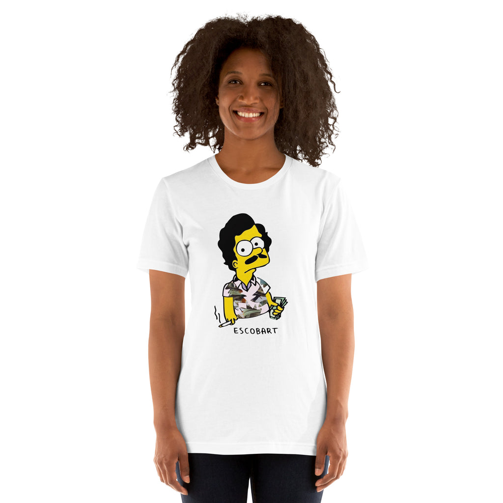 Playera de Escobart,Descubre calidad excepcional y estampados duraderos. Encuentra estilo y orgullo en cada prenda. Compre en LOSMIOS!