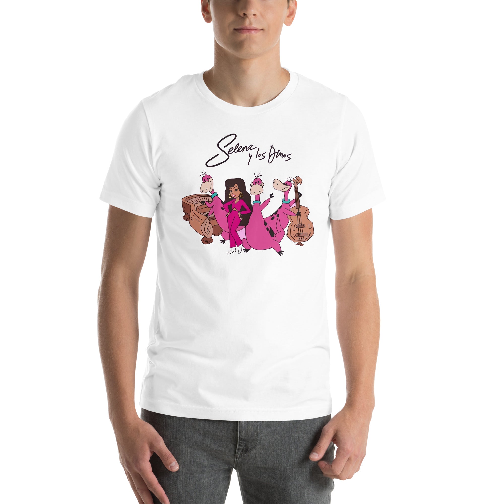 Playera de Selena y los Dinos, Descubre calidad excepcional y estampados duraderos. Encuentra estilo y orgullo en cada prenda. Compre en LOSMIOS!