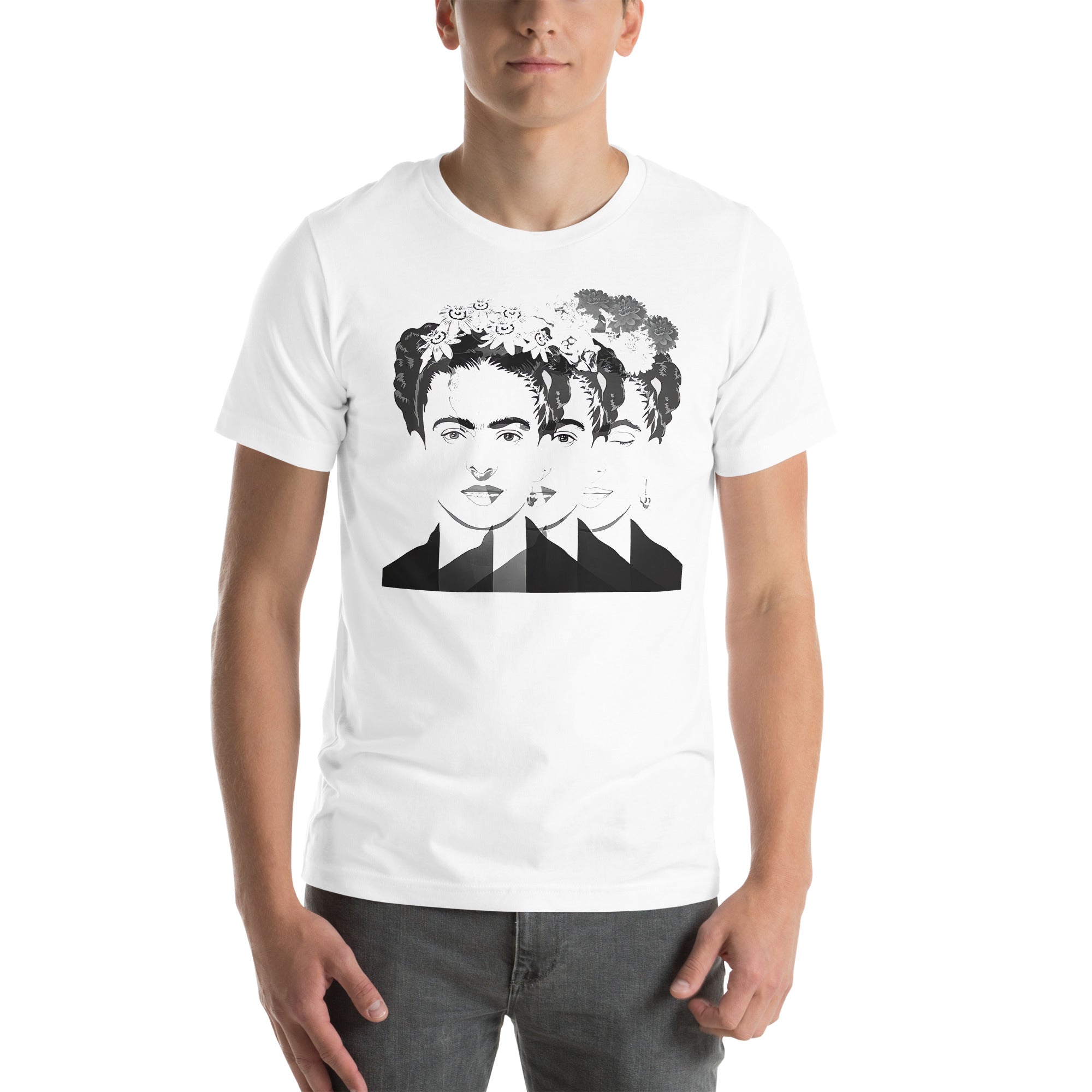 Playera Frida Portal ,Descubre calidad excepcional y estampados duraderos. Encuentra estilo y orgullo en cada prenda.