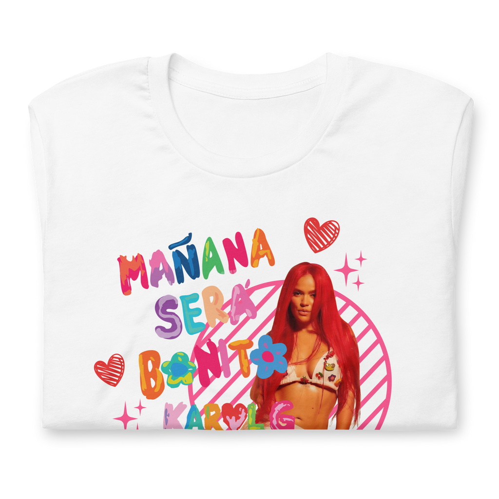 Playera Mañana será Bonito Karol LOSMIOS — Diseño exclusivo algodón premium