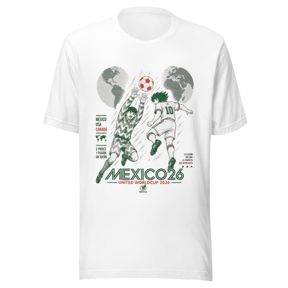 Playera México Mundial 2026 Blanca
