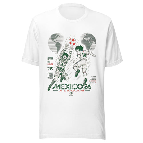 Playera México Mundial 2026 Blanca