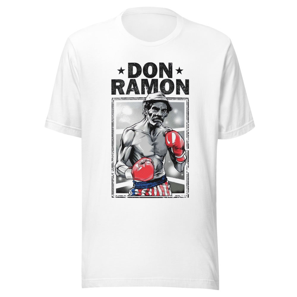 Playera Don Ramón Boxeador Blanca
