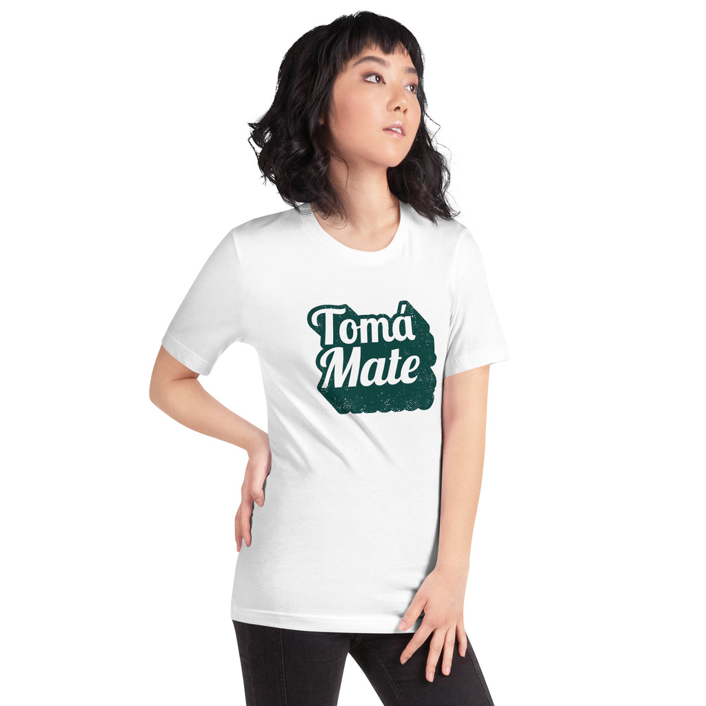 Playera Tomá Mate ,Descubre calidad excepcional y estampados duraderos. Encuentra estilo y orgullo en cada prenda.