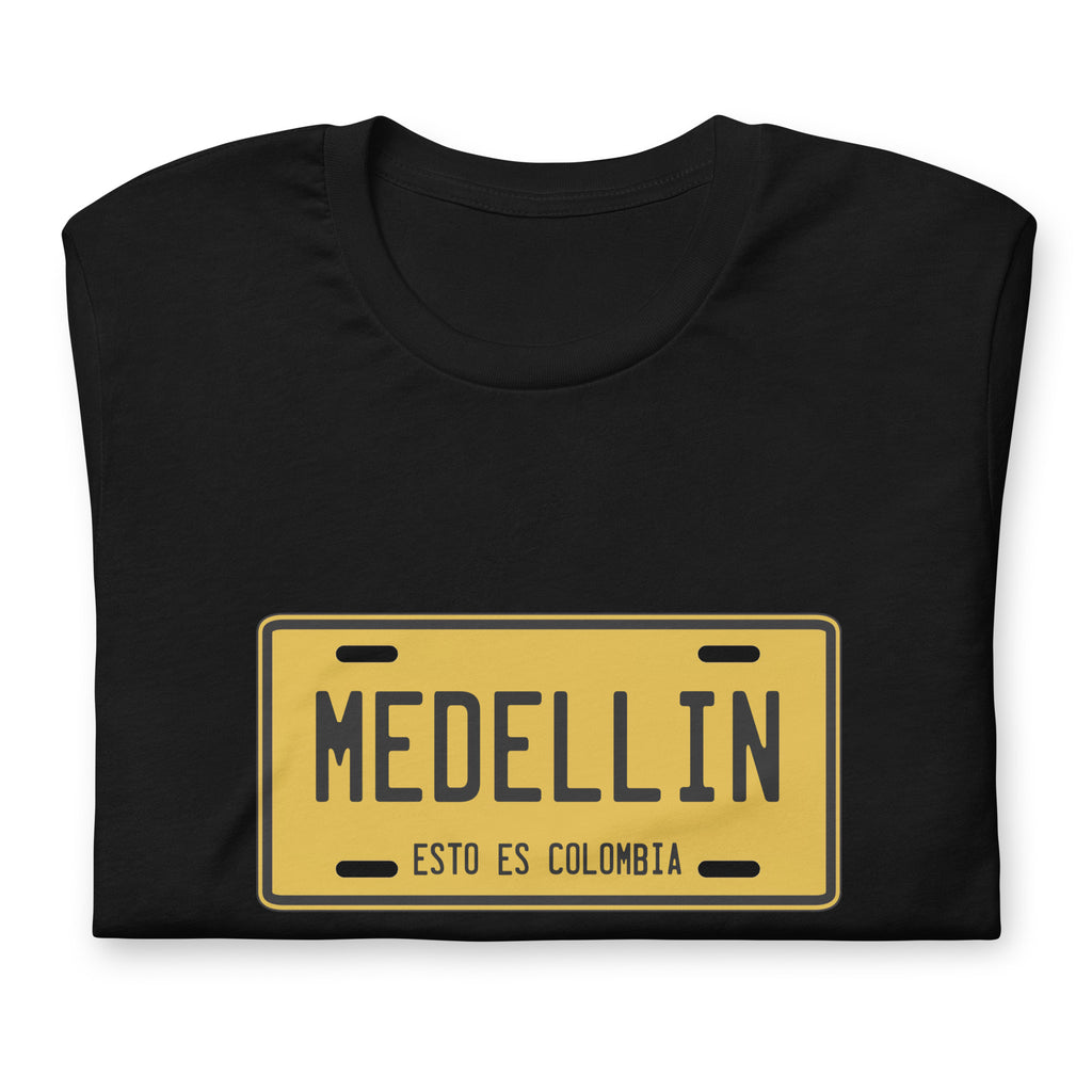 Playera Placa de Medellin LOSMIOS — Diseño exclusivo algodón premium