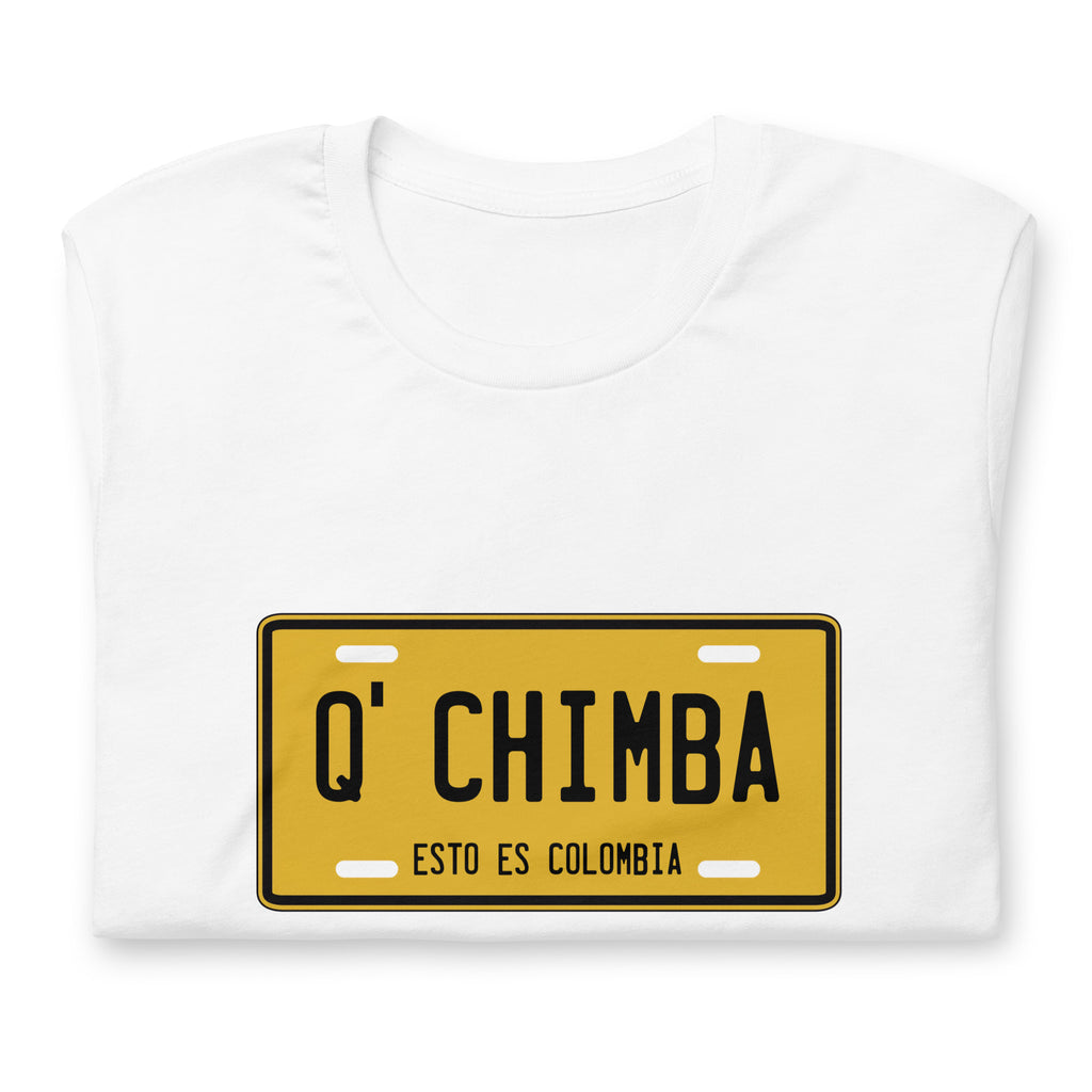 Playera Q' Chimba esto es colombia LOSMIOS — Diseño exclusivo algodón premium